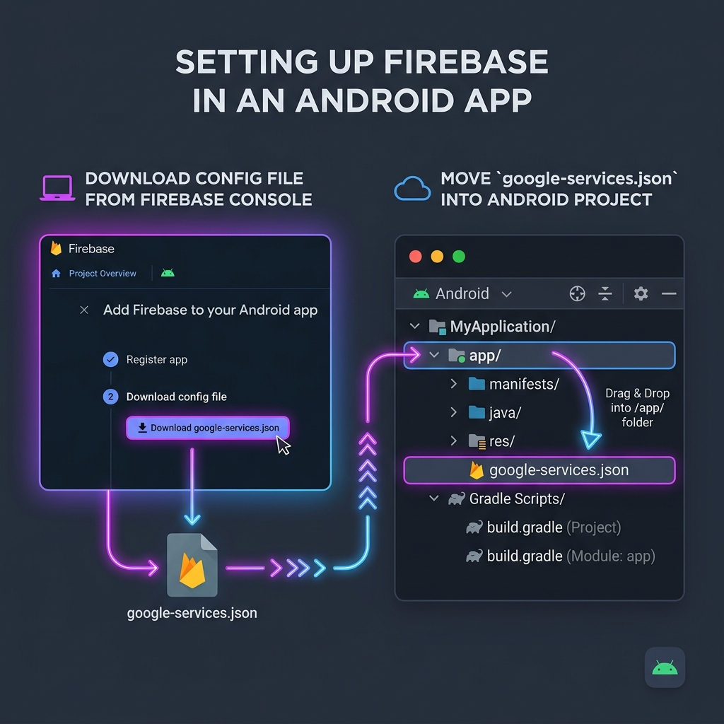 Firebase Configuration File Location
